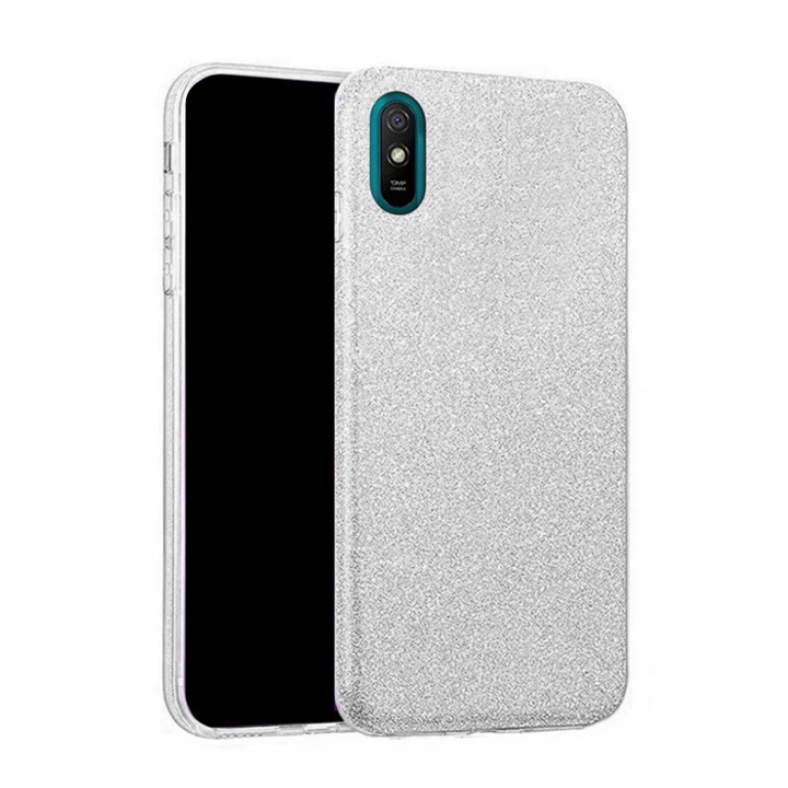 Калъф за телефон Xiaomi Redmi 9A / 9AT - Сребрист