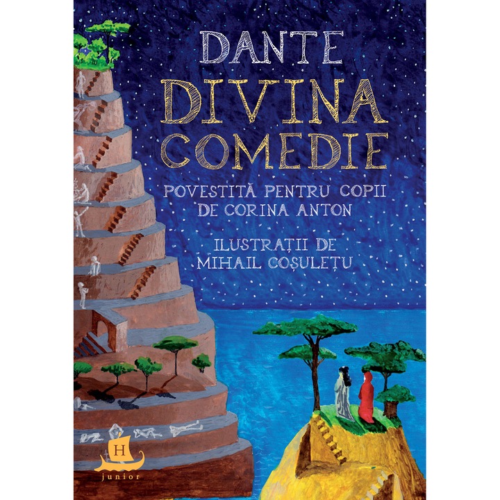 Divina comedie povestita pentru copii, Corina Anton