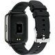 Смарт часовник ISP LikeSmart™ Hero Band FiT PRO, 1,69" FULL Touch, SpO2 оксиметър, Известия, Мониторинг на сърдечната честота и кръвното налягане, Лунно черен силикон