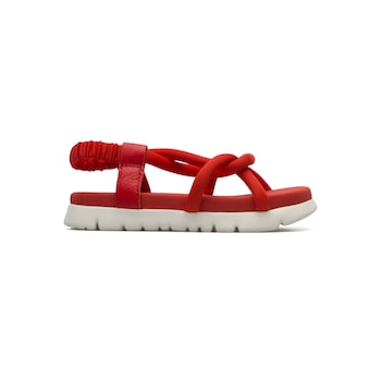 Sandale Fete, Camper, Oruga , Textil, Rosu Sandale Fete, Camper, Oruga , Textil, Rosu