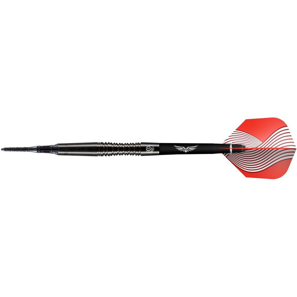 Set 3 sageti darts Shot Kyudo, 20 g, Rosu/Negru