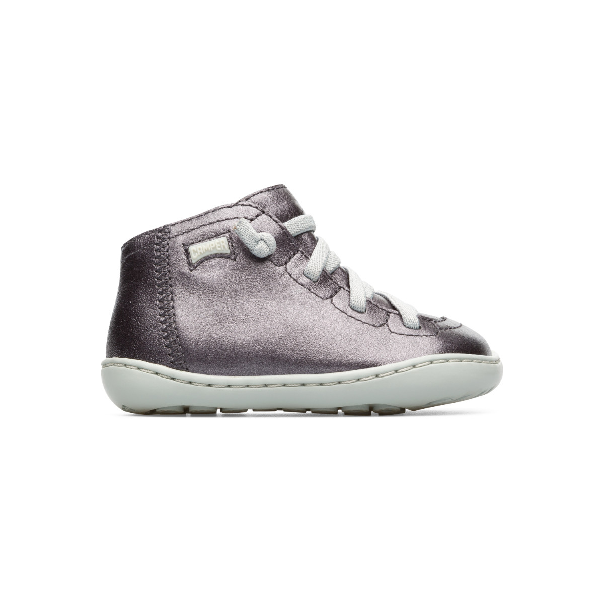 Ghete Fete, Piele naturala, Gri, K900131-010