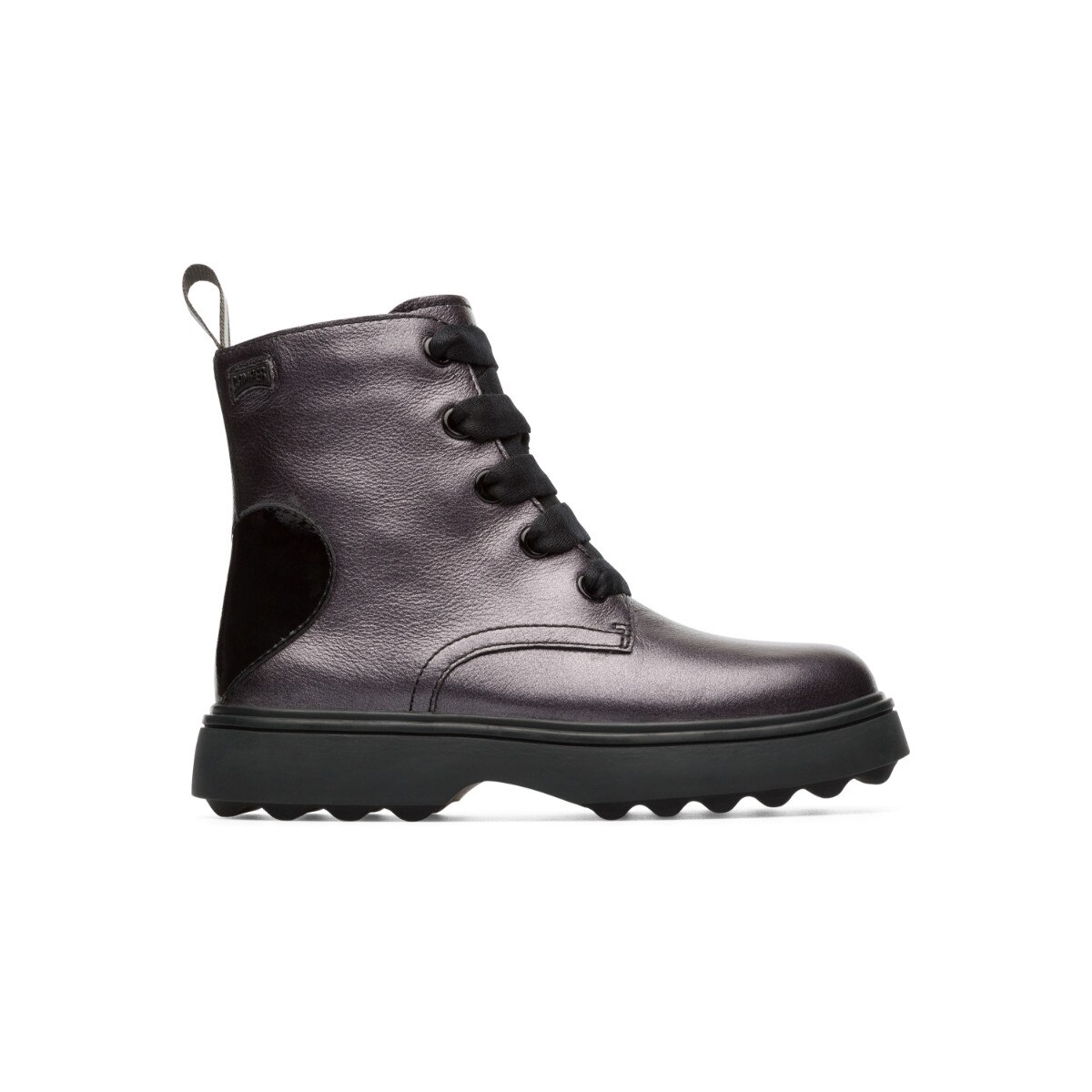 Ghete Fete, Piele naturala, Gri, 30 EU