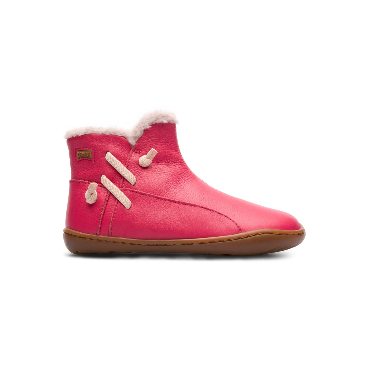 Ghete Fete, Piele naturala, Roz, 32 EU