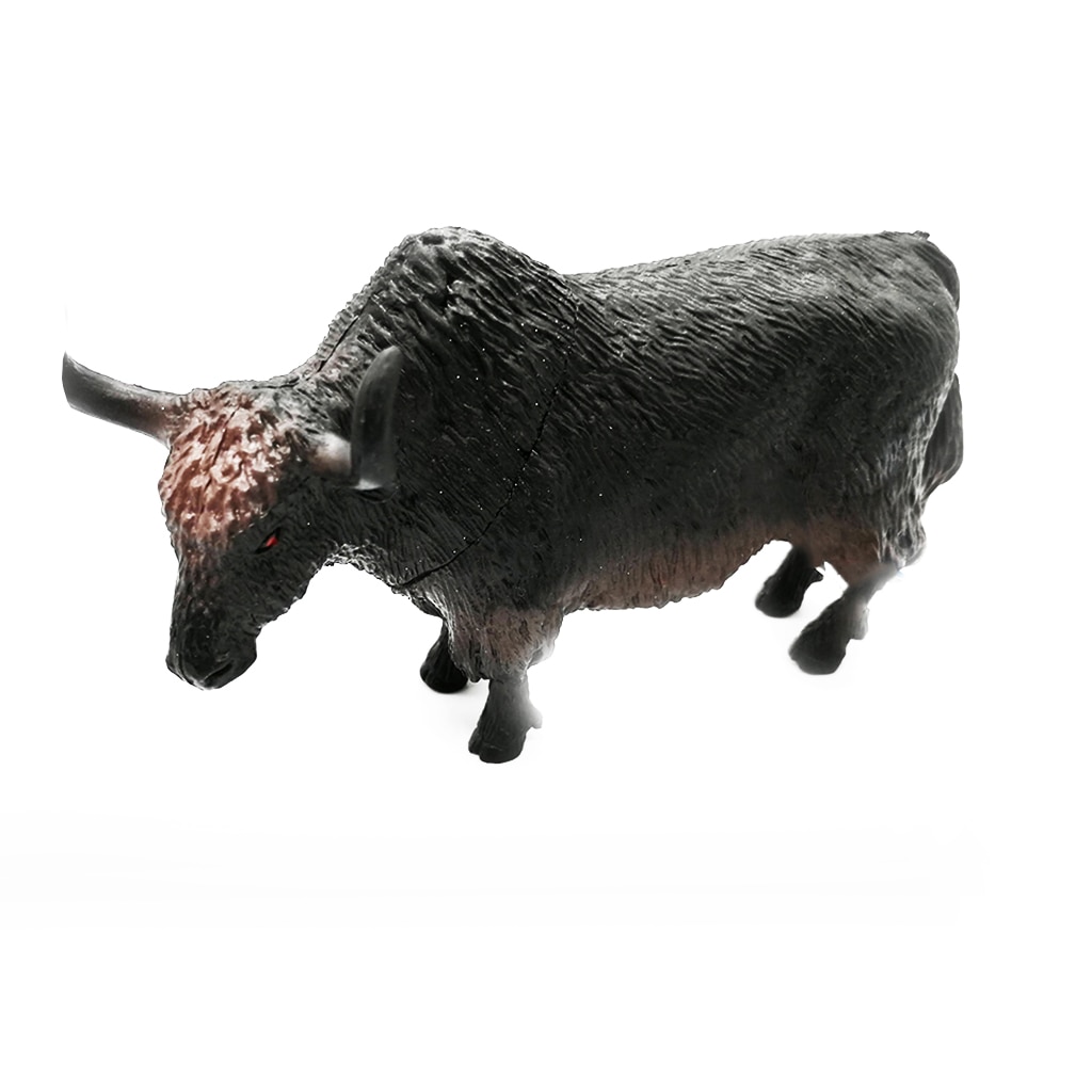 Figurina Animal Domestic, Bivol, 14 cm, Model Realistic, Vision®