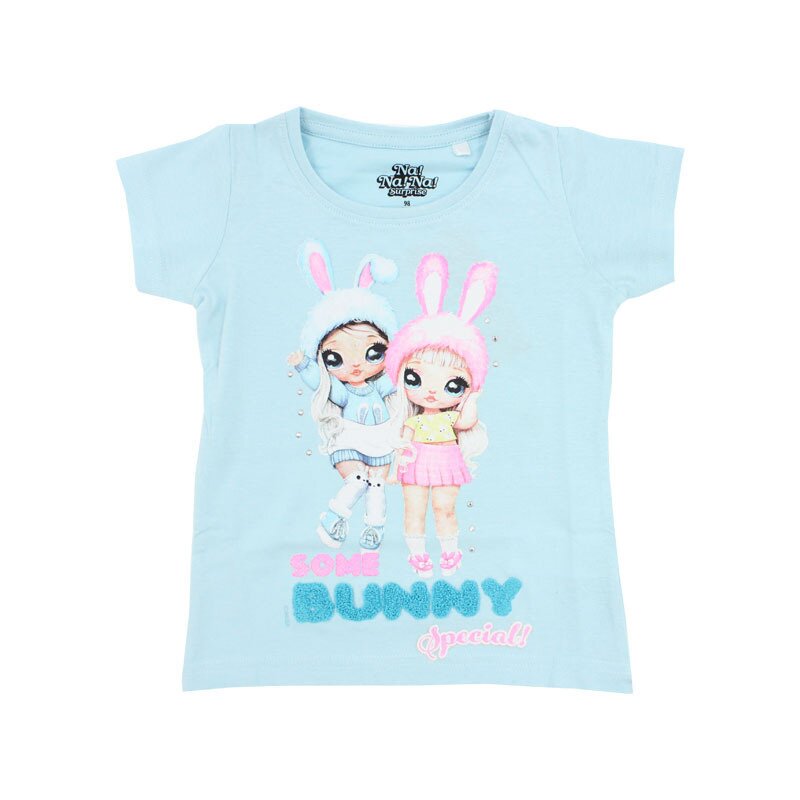 Tricou fete, Nana, Some Bunny special, albastru
