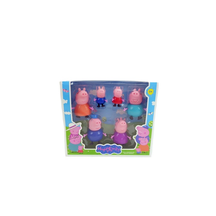 Фигурки ®Deliny Peppa Pig, Комплект 6