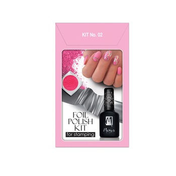 Set Folie lacuri de unghii pentru stampila No 02 Multicolor Set Folie lacuri de unghii pentru stampila No 02 Multicolor