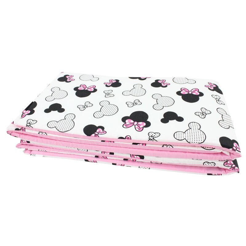 Set 2 aparatori, Prichindel, Minnie, roz, 120x60cm