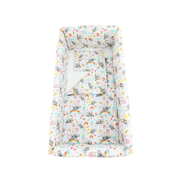 Lenjerie 7 piese, Prichindel, Ursuletul Koala,120x60cm