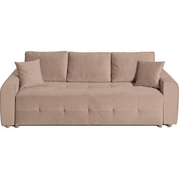 Canapea extensibila CD Sofa Casandra, 242x90x90 cm, tapitata velur culoare Maro Mika Canapea extensibila CD Sofa Casandra, 242x90x90 cm, tapitata velur culoare Maro Mika