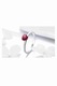 Inel de logodna din Argint 925 Cherry Love cu piatra rosie de zirconiu, masura 7, aniversare, sarbatori, martisor