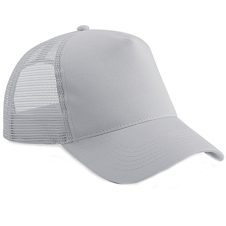 Sapca trucker, Beechfield, gri