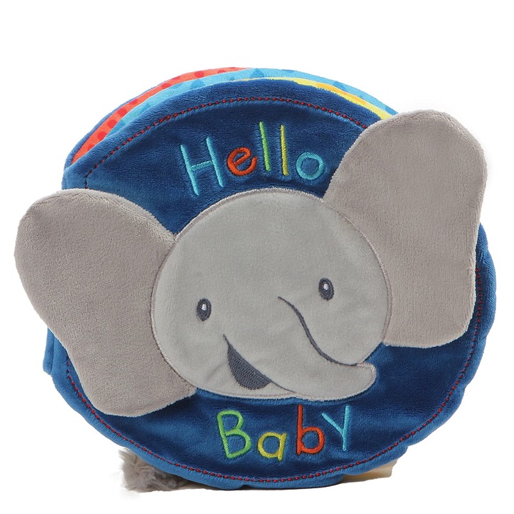 Бебешка книжка слонче Baby Gund - 18см