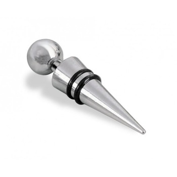 Set 2x Dop inox pentru vin cu lamele Set 2x Dop inox pentru vin cu lamele
