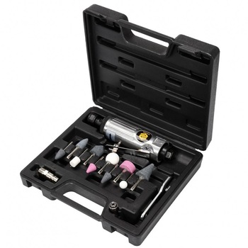 Biax pneumatic Vorel 81109, cu accesorii, 15 piese, 22000rpm Biax pneumatic Vorel 81109, cu accesorii, 15 piese, 22000rpm