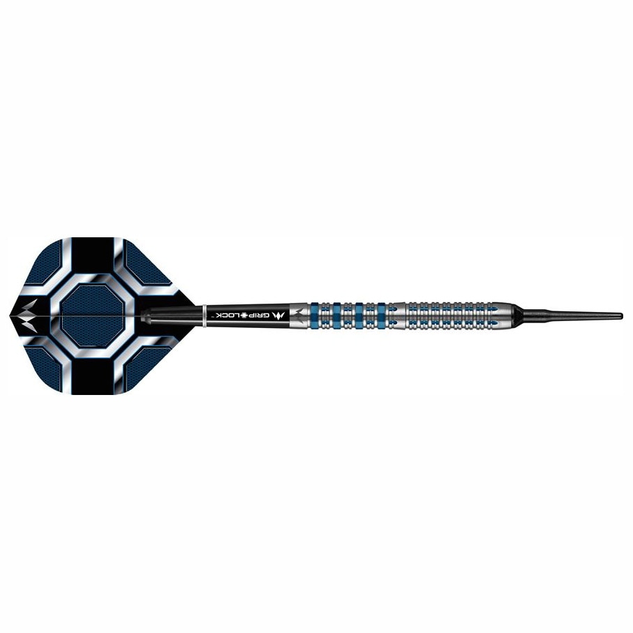 Set sageti Mission, ST. Kronos M2, MI-000215, 20 g, Tungsten, Negru/Albastru