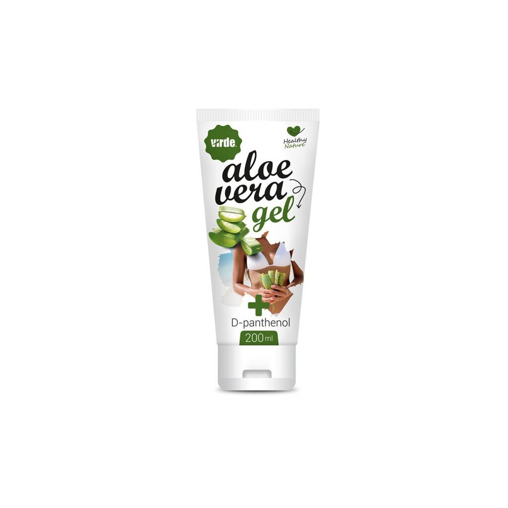 Gel cu aloe vera si D-Pantenol Virde, 200 ml