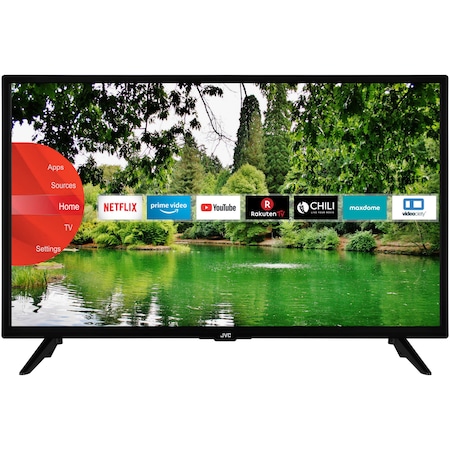 Телевизор JVC 32VH3100, 32" (80 см), Smart, HD, LED, Клас F