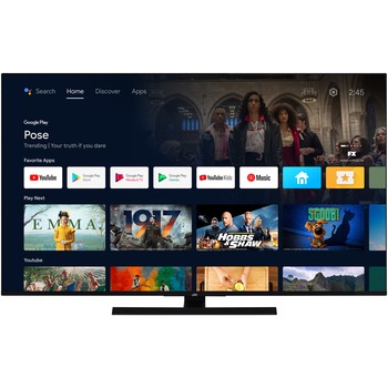 Televizor JVC 50VAQ8100, 126 cm, Smart Android, 4K Ultra HD, QLED, Clasa F Televizor JVC 50VAQ8100, 126 cm, Smart Android, 4K Ultra HD, QLED, Clasa F