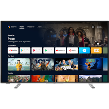 Televizor JVC 58VA6100, 146 cm, Smart Android, 4K Ultra HD, LED, Clasa E Televizor JVC 58VA6100, 146 cm, Smart Android, 4K Ultra HD, LED, Clasa E