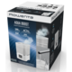 Пречиствател за въздух ROWENTA Aqua Boost HU4020F0, 50 м2 покритие, 380 мл/ч въздушен поток, 2.5 л резервоар, LED екран, Таймер, Бял/Сребрист