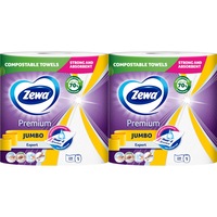 Pachet Prosoape de hartie Zewa Jumbo, 3 straturi, 2 role, 460 foi