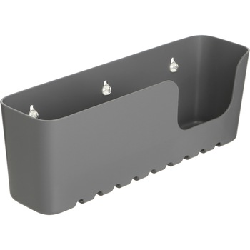 Etajera mare cu ventuze Tatay, 30 cm x 8.5 cm x 11 cm, Gri Etajera mare cu ventuze Tatay, 30 cm x 8.5 cm x 11 cm, Gri