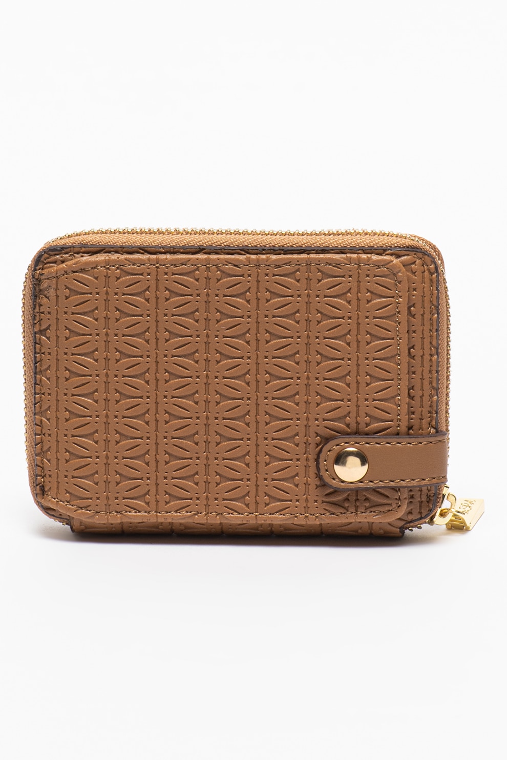 U.S. Polo Assn., Portcart texturat de piele ecologica, Caramel