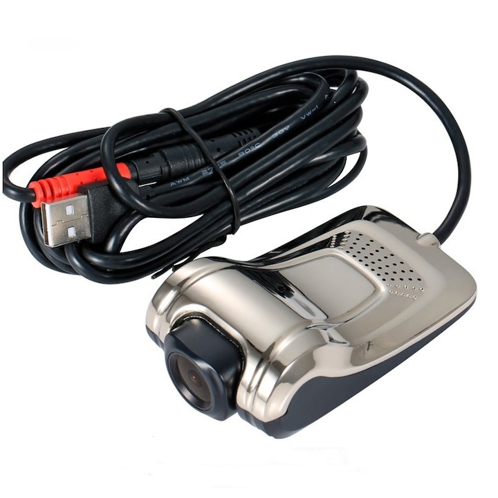 IdealSTORE ID DVR камера за автомобилна навигация с Android, максимален ъгъл 170°, USB 2 връзка, слот за microSD карта, FullHD