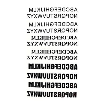 Tatuaj temporar 21 x 10 cm,Nevermore® Model litere A-Z GF651 Tatuaj temporar 21 x 10 cm,Nevermore® Model litere A-Z GF651