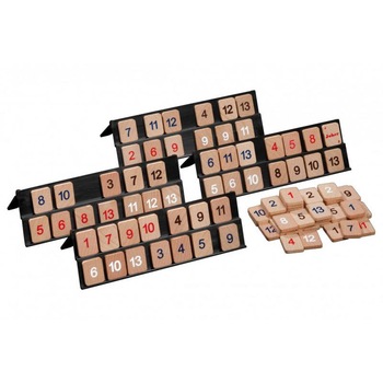 Joc Remi Philos, lemn, Multicolor Joc Remi Philos, lemn, Multicolor