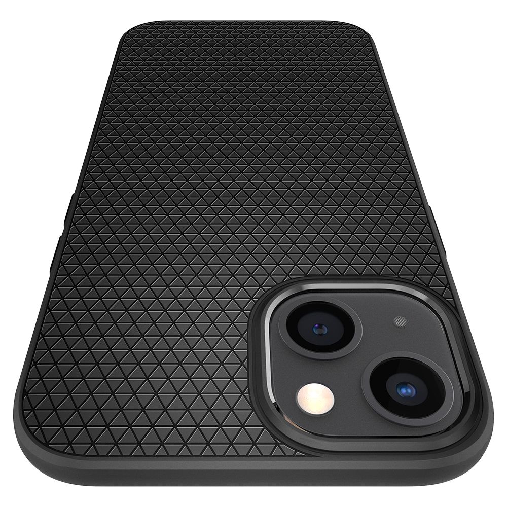 Carcasa Spigen Liquid Air compatibila cu iPhone 13 Mini Matte Black