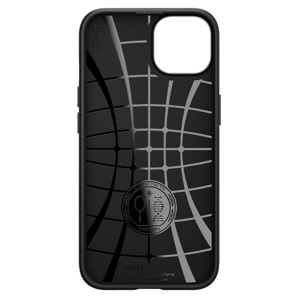 Carcasa Spigen Liquid Air compatibila cu iPhone 13 Mini Matte Black