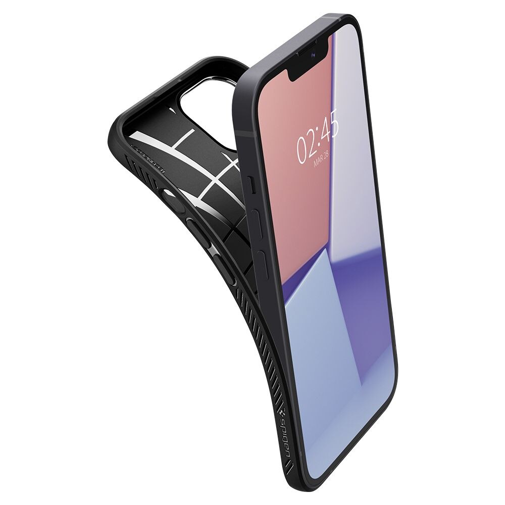 Carcasa Spigen Liquid Air compatibila cu iPhone 13 Mini Matte Black