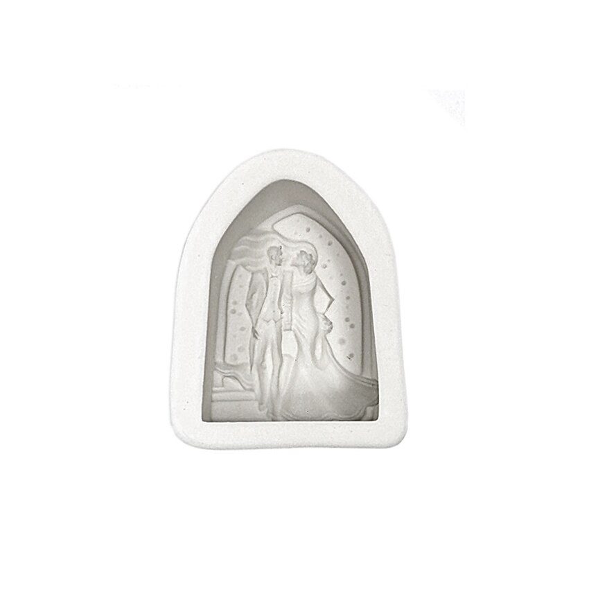 Forma de turnat din silicon DIY - nunta, 7.7 x 6 x 3.4 cm
