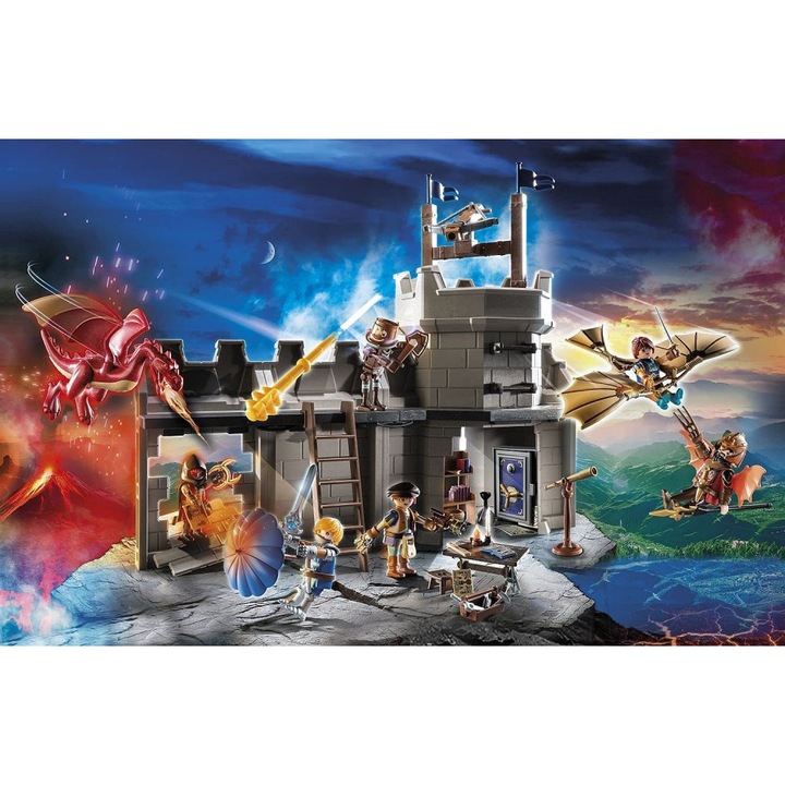 Playmobil 70778 Karácsony - Novelmore adventi kalendárium, naptár - Vár bővítmény