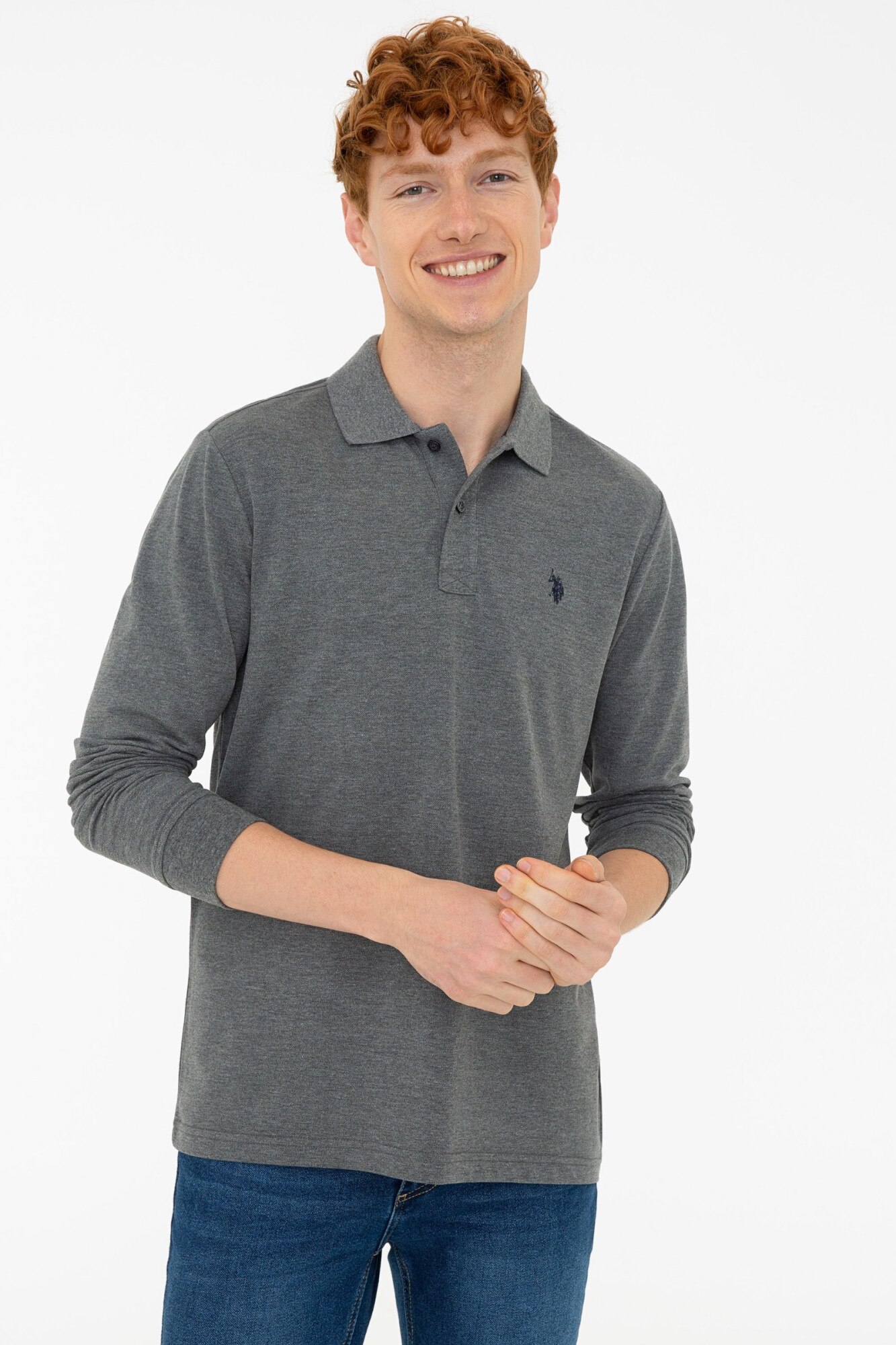 Bluza ,U.S Polo Assn.,1278682, Gri antracit