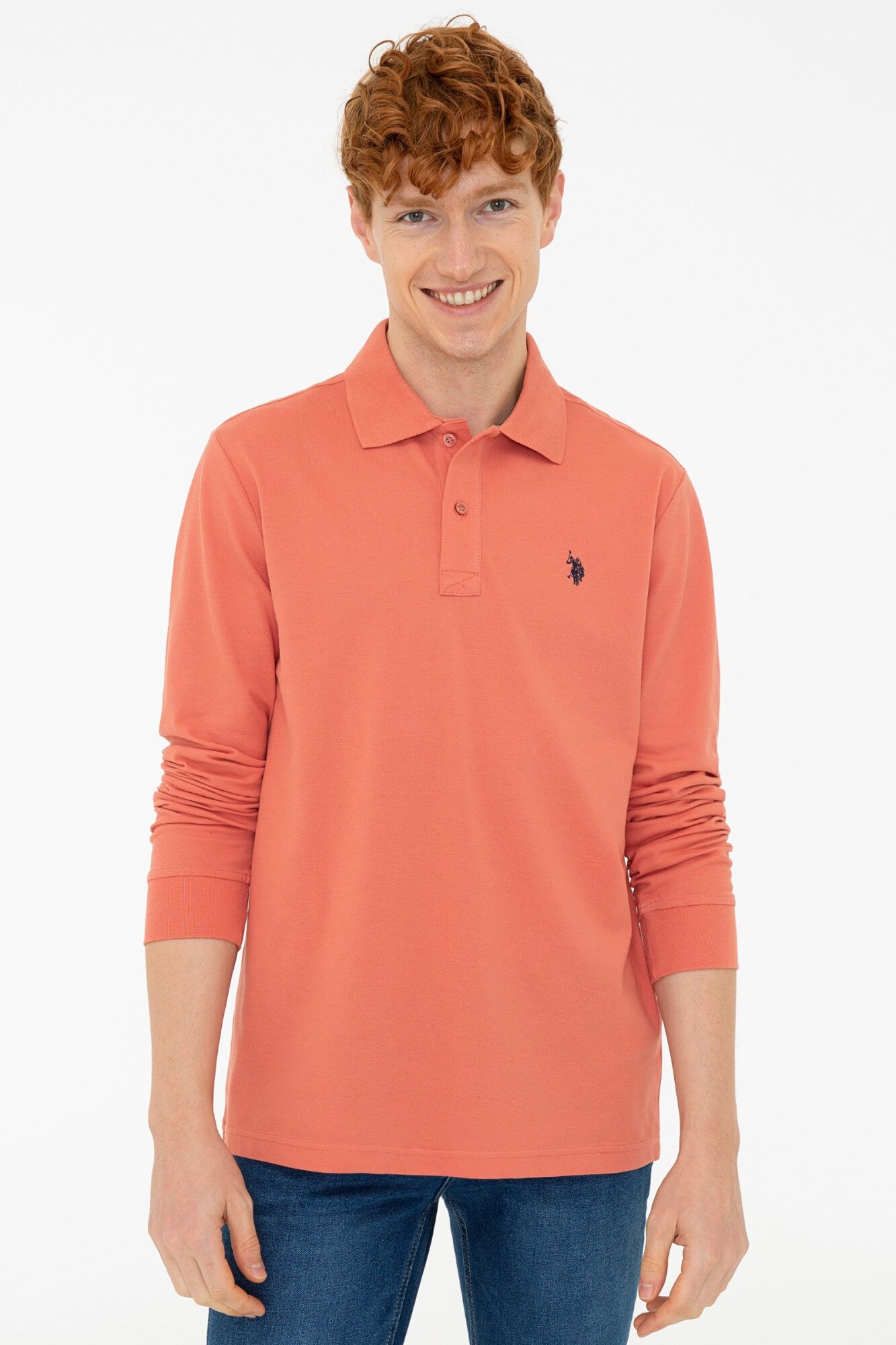 Bluza ,U.S Polo Assn.,1278682, Rosu caramiziu