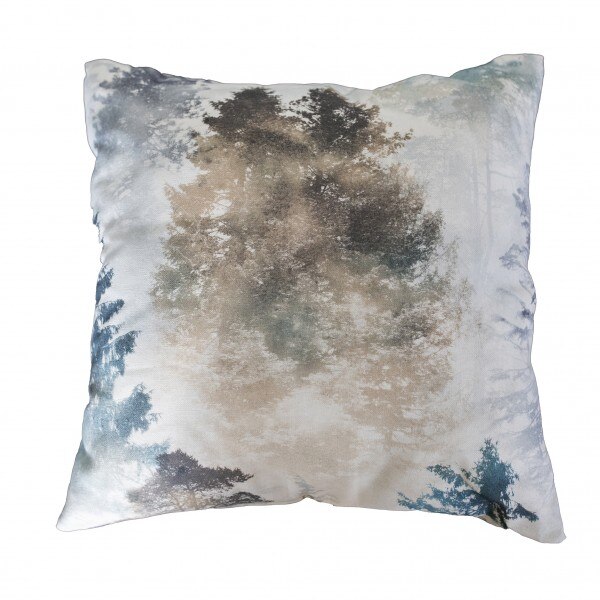 Fata de perna Woods Albastru, 40x40 cm, multicolor