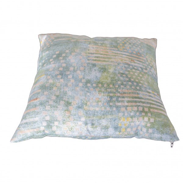 Fata de perna Aida Turcoaz, 40x40 cm, multicolor