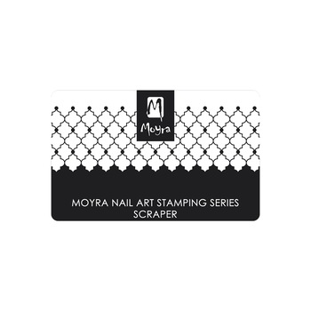 Lama pentru indepartararea excesului de oja Moyra No 07 Negru-alb Lama pentru indepartararea excesului de oja Moyra No 07 Negru-alb