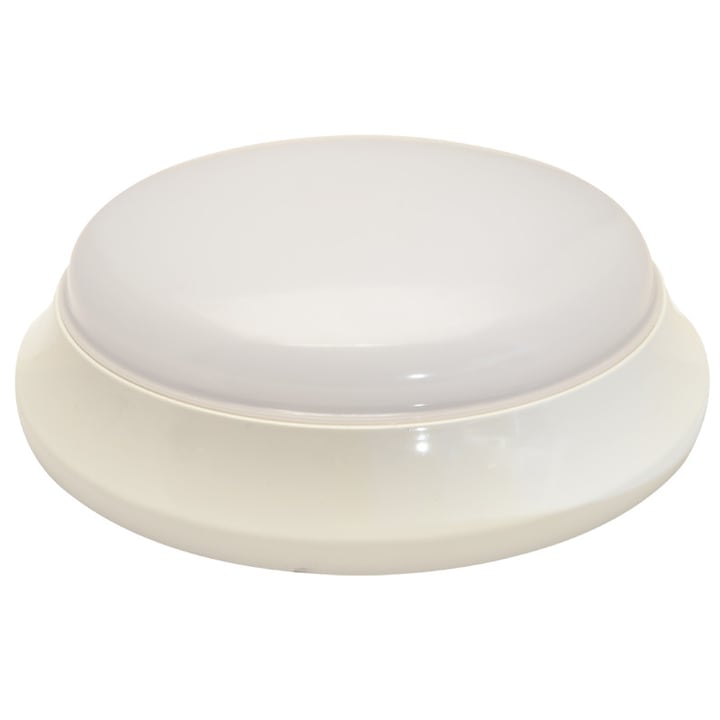 Corp iluminat LED protejat,aparent, material plastic si detector de miscare 21W