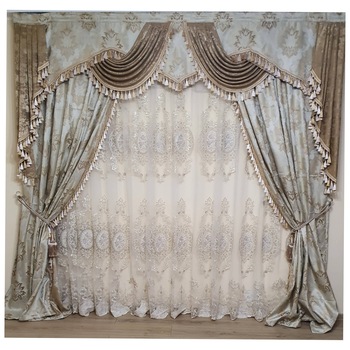Set draperii 2 x 175 cm si perdea 1 x 400 cm c0035 Set draperii 2 x 175 cm si perdea 1 x 400 cm c0035