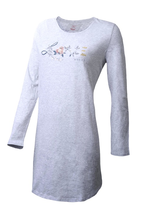 Camasa de noapte, Triumph LSL, 10198935, Gri deschis