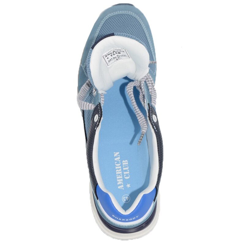 Pantofi sport pentru baieti American Club RH17/21, Albastru 42 EU