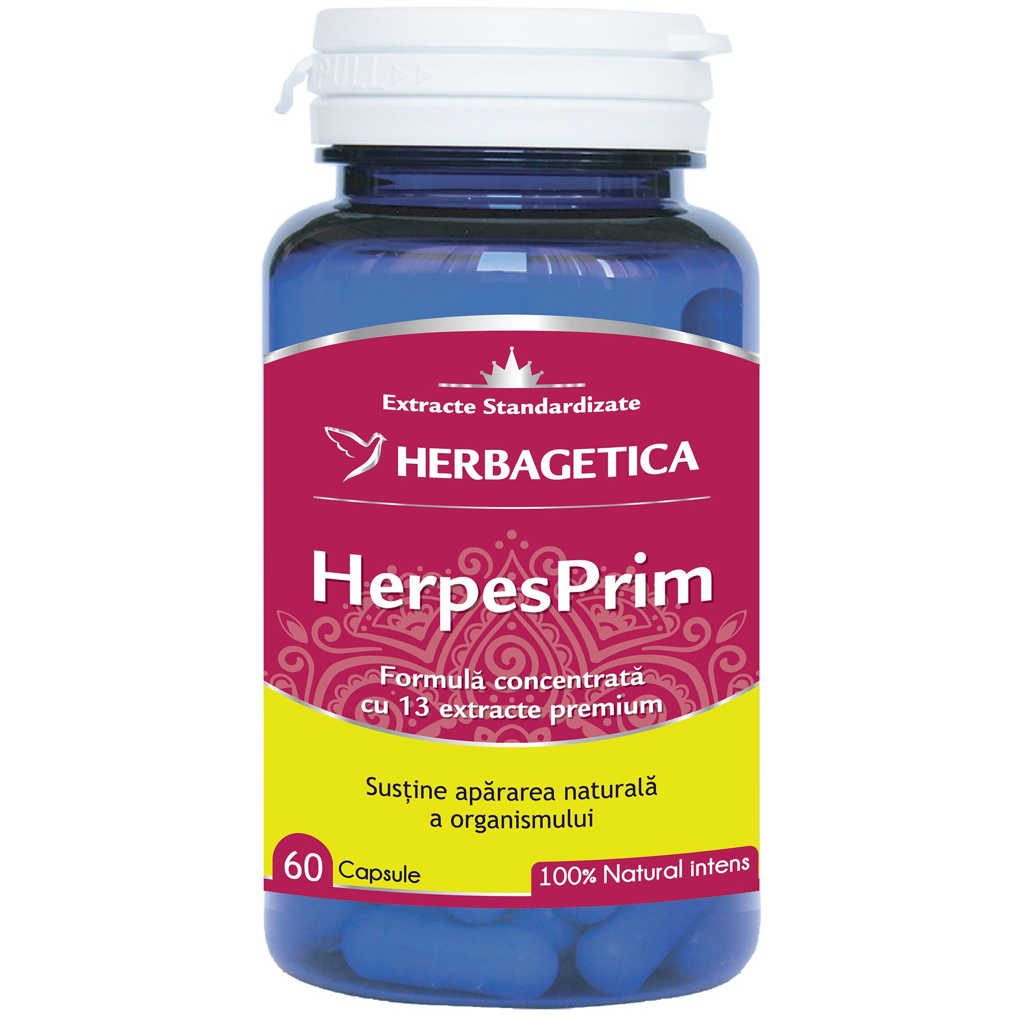 Supliment alimentar HerpesPrim Herbagetica, 60 capsule