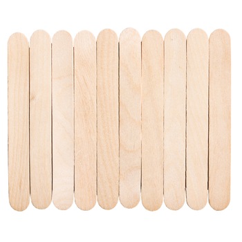 Set 10 spatule din lemn, pentru epilat cu ceara, late, pentru zonele mari Set 10 spatule din lemn, pentru epilat cu ceara, late, pentru zonele mari