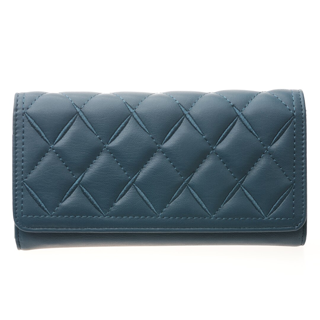 Portofel de Dama, Ella Icon, Darya, Turcoaz, 11x21x2cm