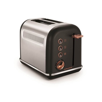 Prăjitor de pâine Morphy Richards 222016, 850W, 2 felii, Negru Prăjitor de pâine Morphy Richards 222016, 850W, 2 felii, Negru